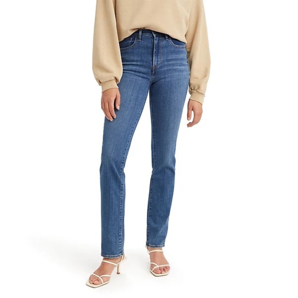 Levi’s 724 High Rise Straight Jeans Size 28 Mideast